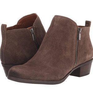 Luck Brand Basel Dark Brown leather Booties